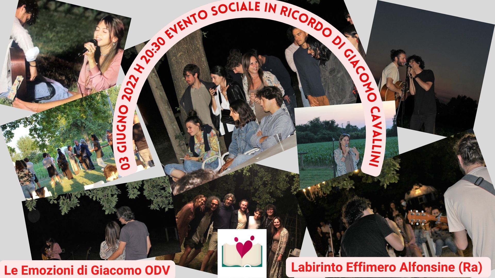 Al Labirinto Effimero di Alfonsine la neonata associazione “Le emozioni di Giacomo ODV” apre le porte dell’Intelligenza Emotiva.